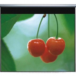 ΟΘΟΝΗ ΠΡΟΒΟΛΗΣ TOIXOY 200Χ200 ΗΛΕΚΤΡΙΚΗ BLACK RED