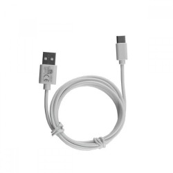 Καλώδιο Type C σε USB 2.1A Φόρτισης 2m Λευκό