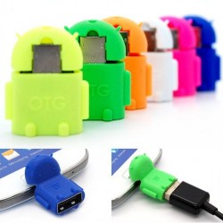 Aντάπτορας μεταφοράς δεδομένων OTG micro USB αρσενικό σε USB θυληκό