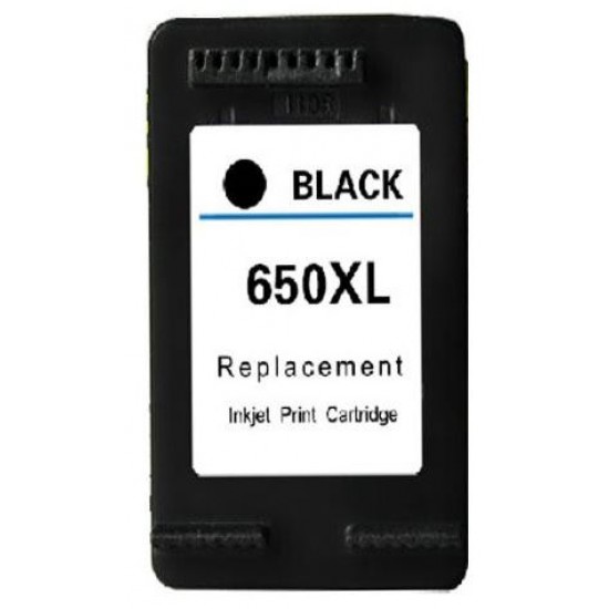 Μελάνι HP 650XL Black Συμβατό Μελάνι HP 650XL Black Συμβατό