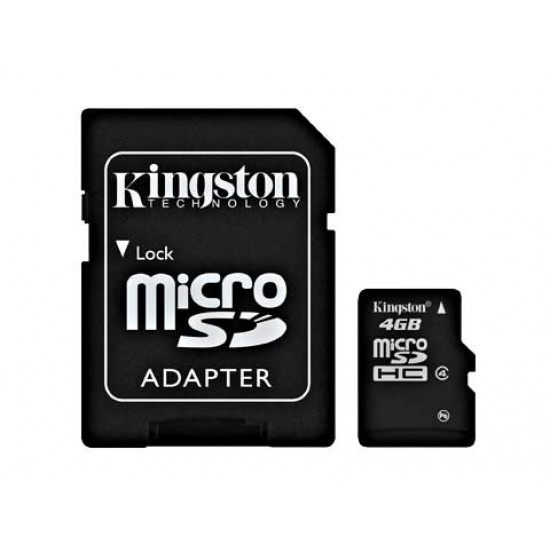 Καρτα Μνημης Kingston Micro Sd 32Gb+ adaptor