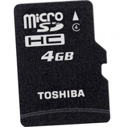 Καρτα Μνημης Toshiba Micro Sd 4Gb
