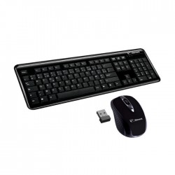 Πληκτρολόγιο G400V GAMING μαύρο με κόκκινο εσωτερικό φωτισμό 